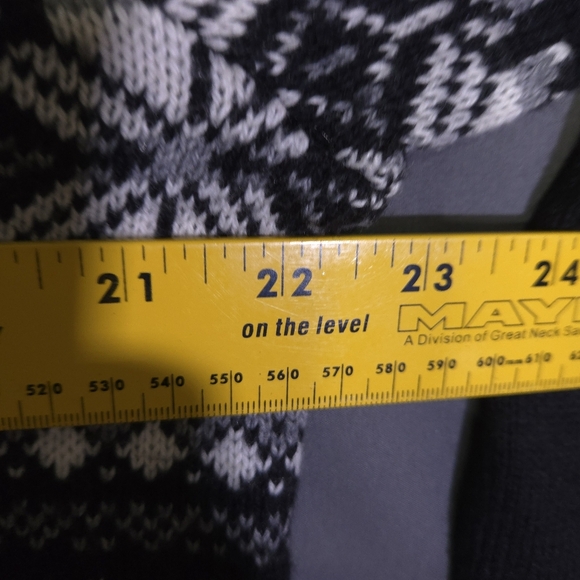 Talbots Lace Yoke Fair Isle Turtleneck Womens Size L Petite Merino Wool Blend - Picture 4 of 8